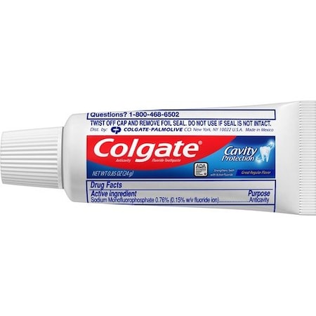 Colgate-Palmolive Co Colgate Cavity Protection, .85oz., 2 White, 240PK CPC109782